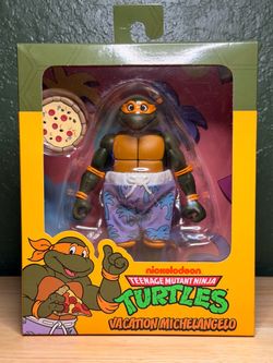 NECA TMNT Vacation Michelangelo Action Figure