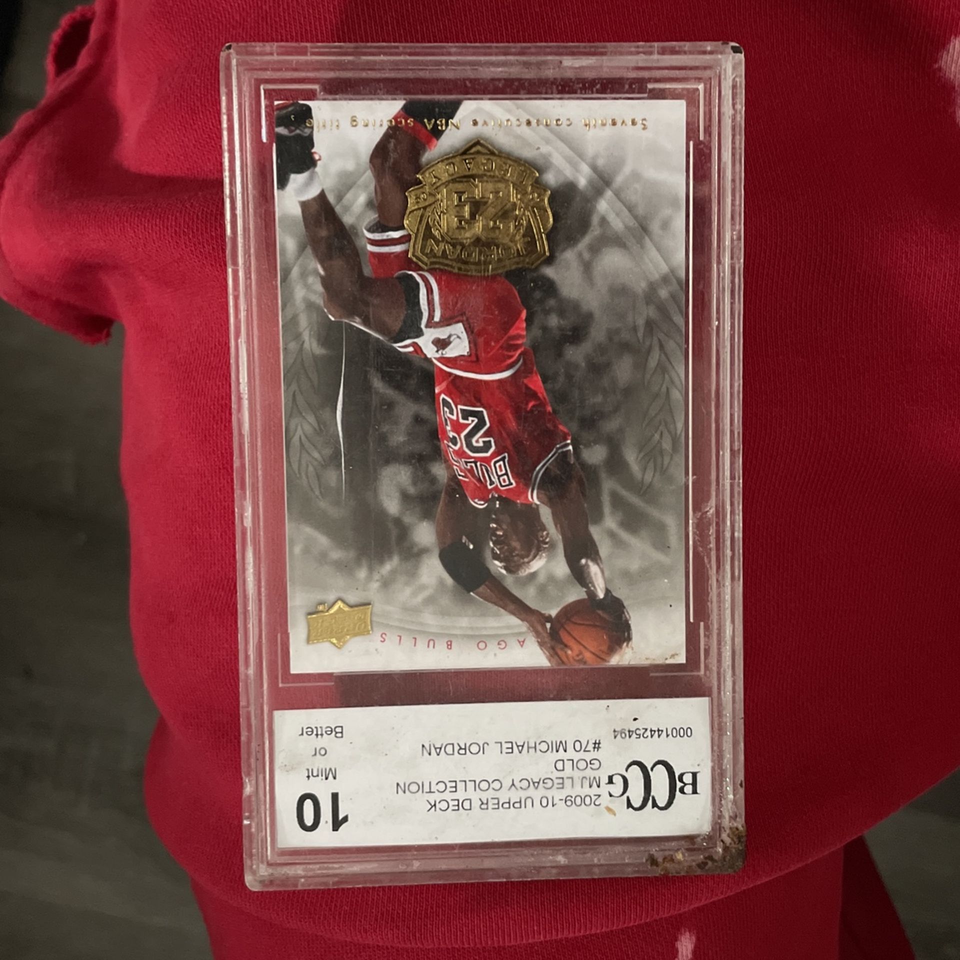 Michael Jordan Gold Card