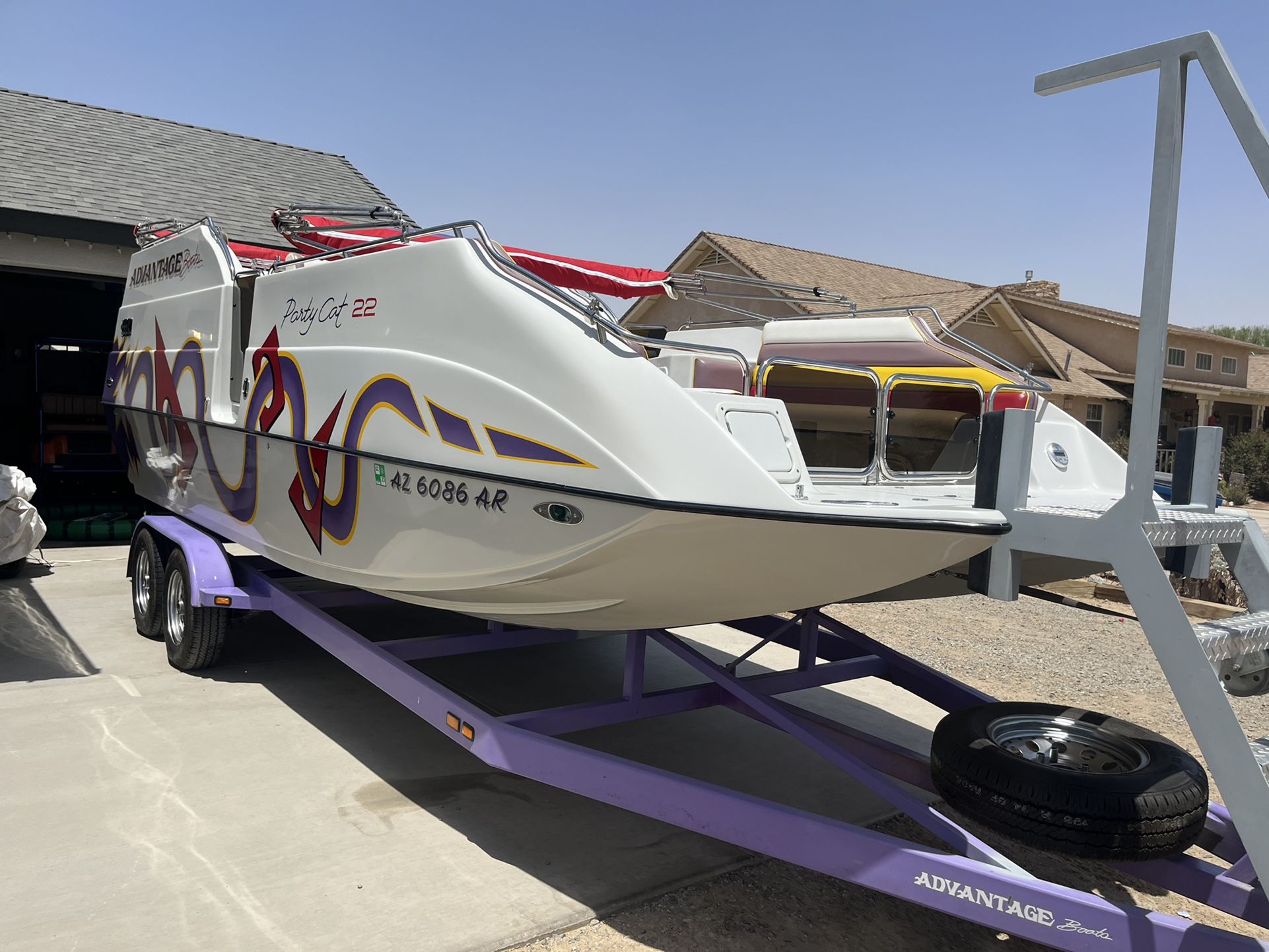 1995 Advantage Party Cat 22ft