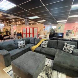 Sectional In Stock For Immediate Delivery 
