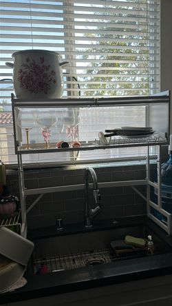 Over the sink rack