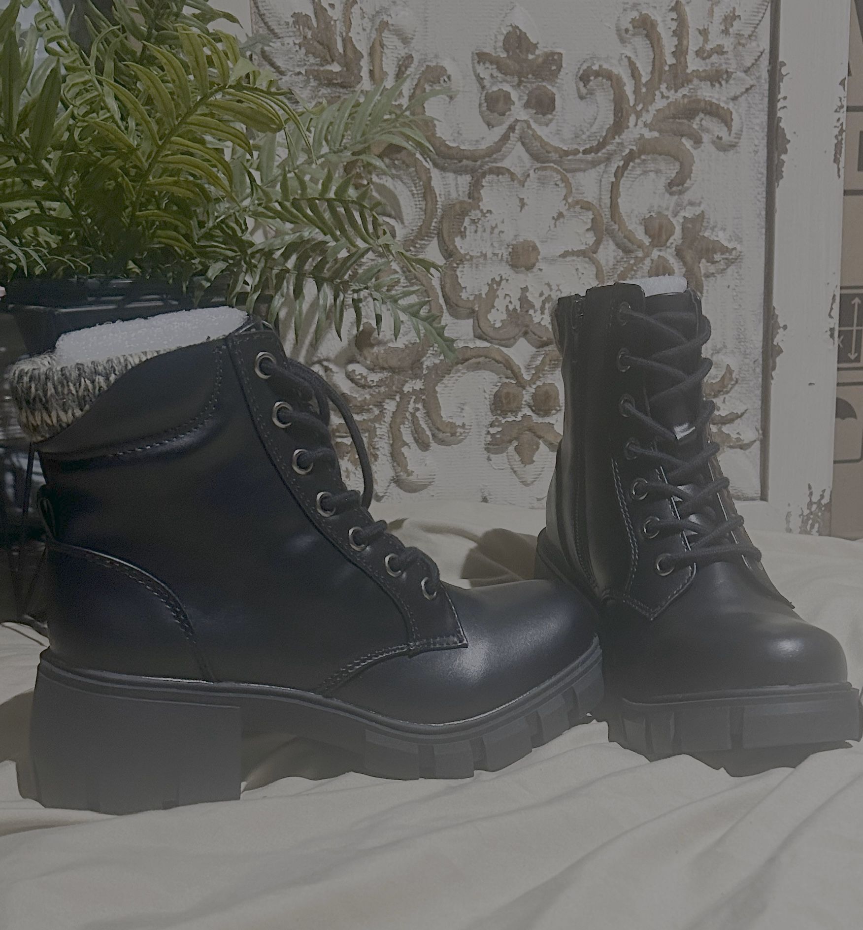 Black Booties/Boots Size 6 1/2