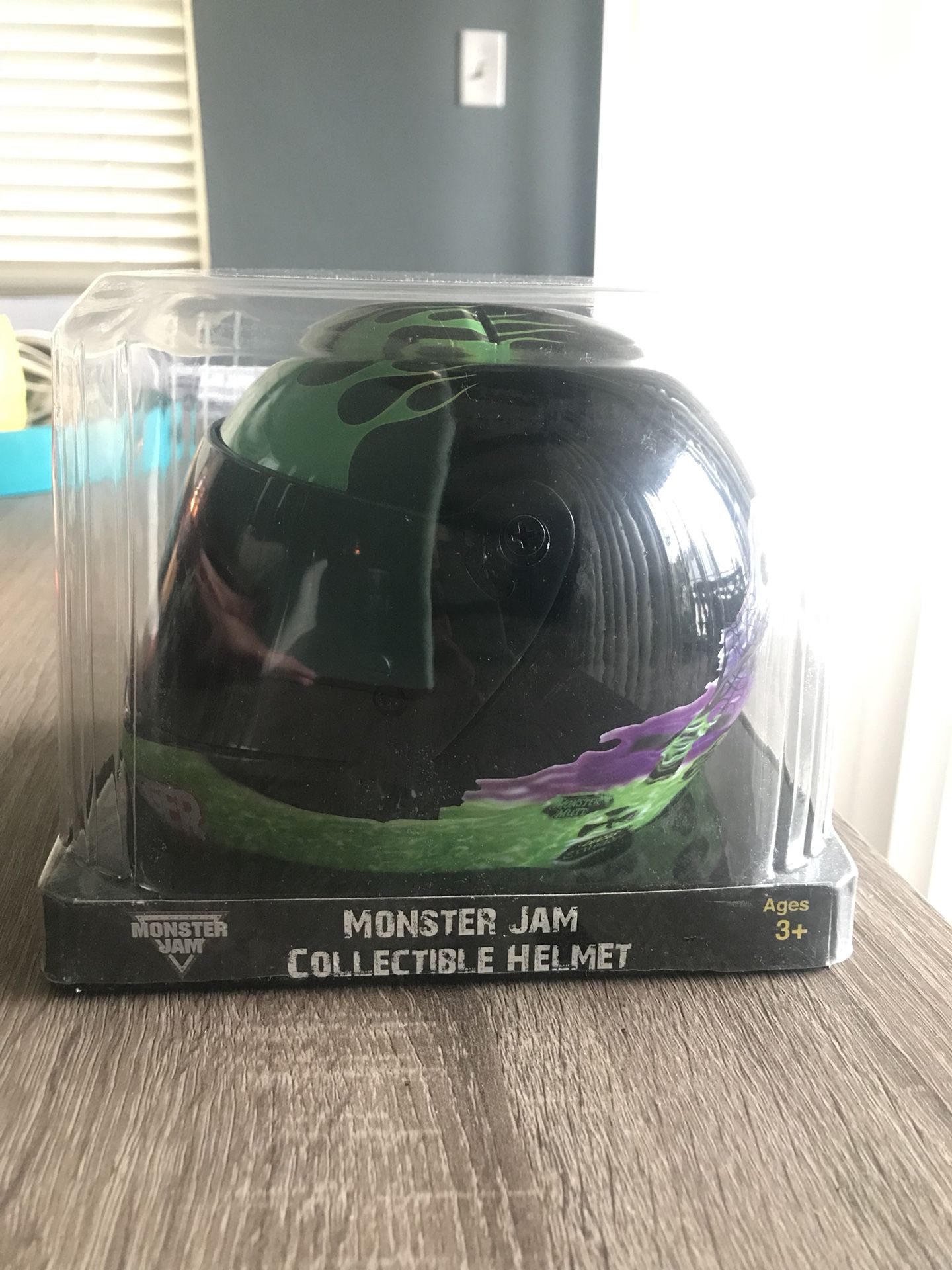 Monster Jam Grave Digger Collectible Helmet Toy