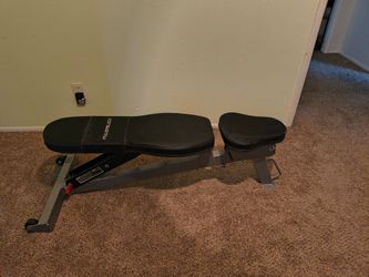 PowerBlock Sport Bench + Dip Attachment - Barely Used - Like New