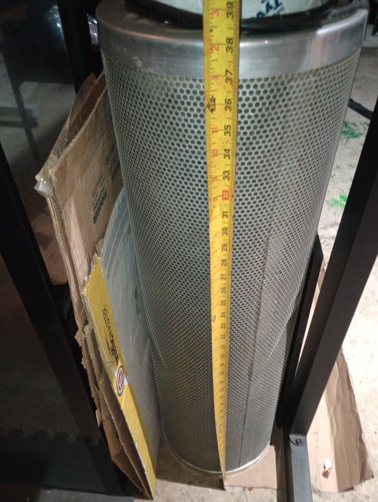 Charcoal Filter And 8" Exhaust Fan