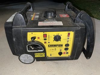 Champion Generator inverter 3500 Watts Runs Great