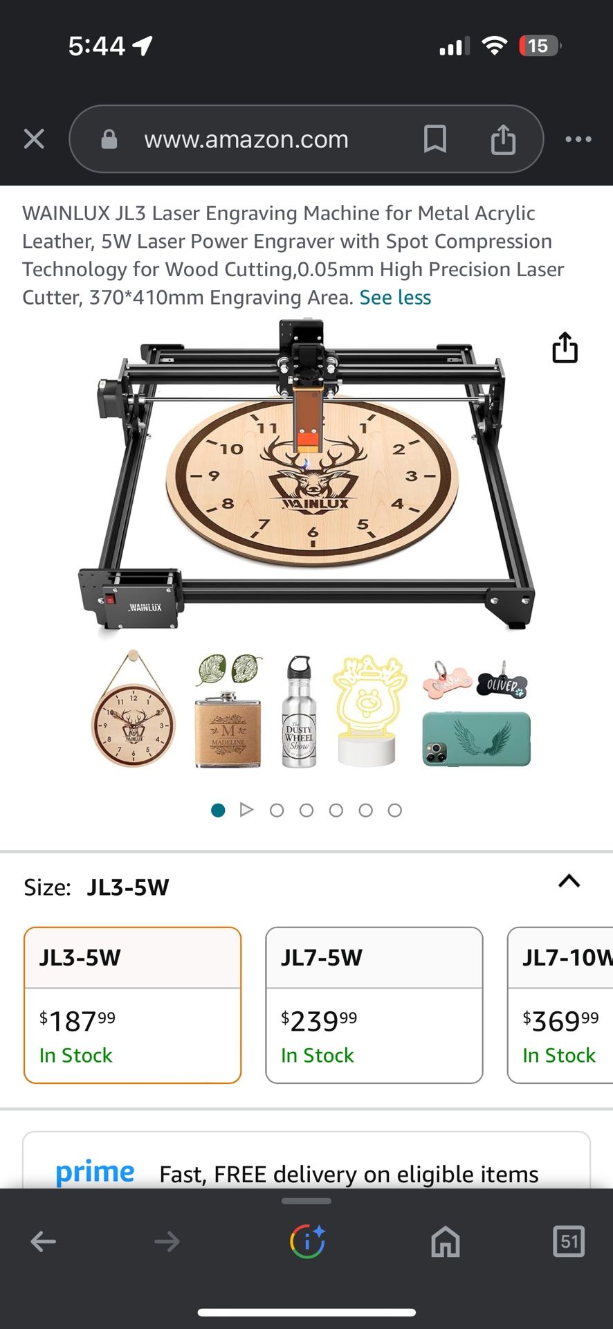 Laser Engraver Metal Wood Leather for Sale in North Las Vegas, NV OfferUp