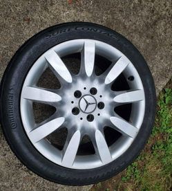 S550 Mercedes Benz Rims And Tires