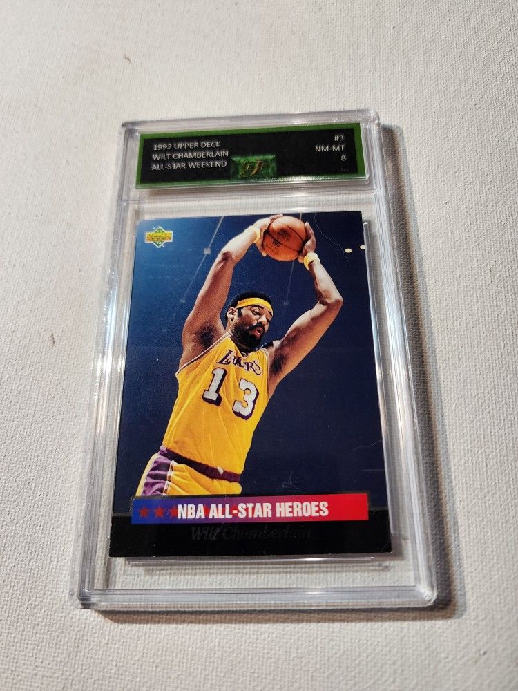 1992-93 Upper Deck Box Set NBA All-Star Collector Wilt Chamberlain #3 EJE NM-MT 8 HOF