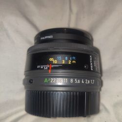 Pentax-F SMC 50mm F/1.7 AF