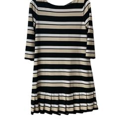 White House Black Market Women’s Striped Knit Dress Size Small 