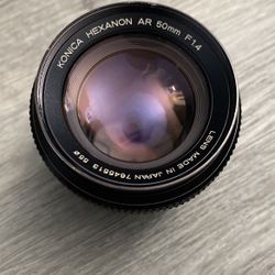 Konica Hexanon AR 50mm F1.4