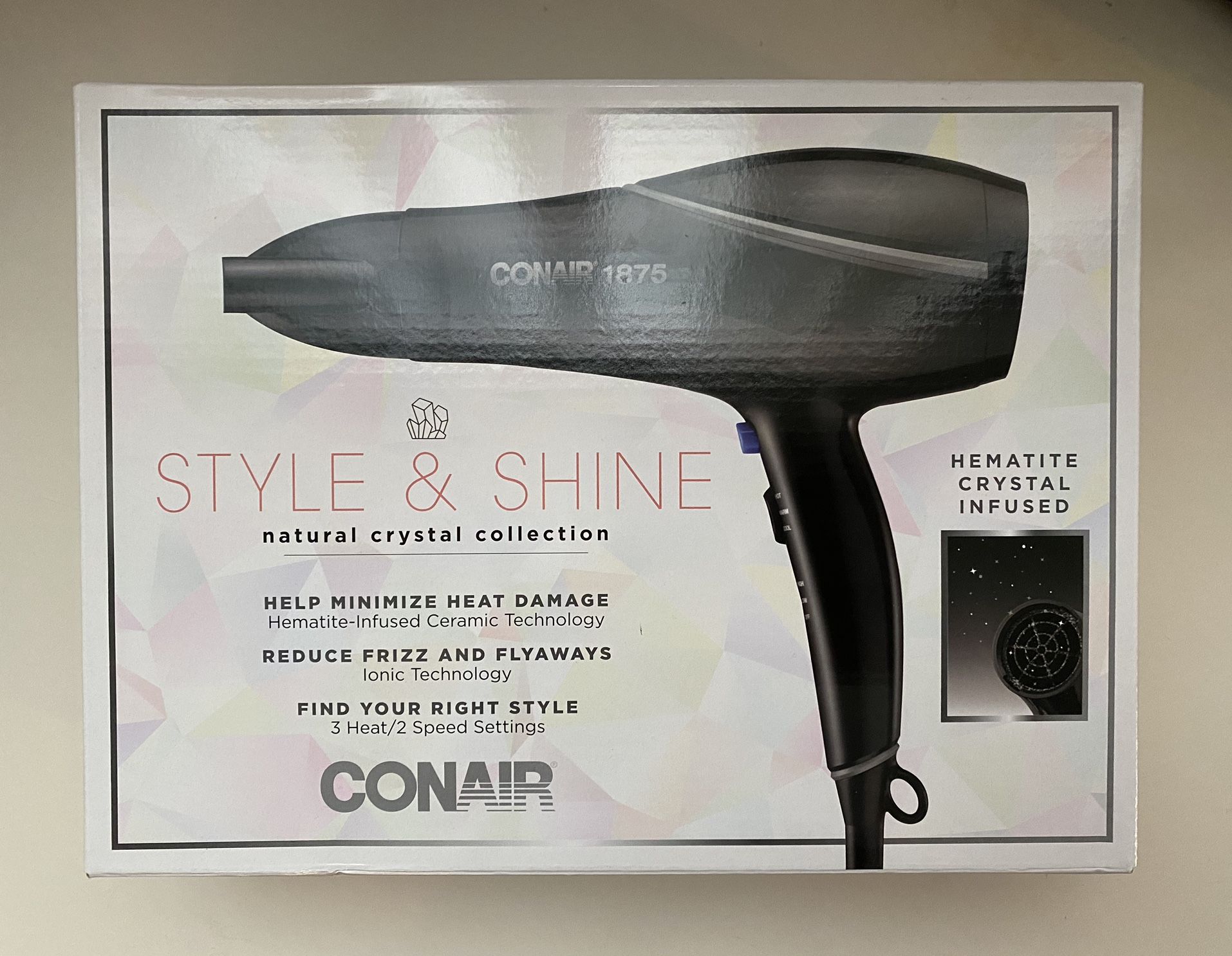 Conair Style & Shine hairdryer