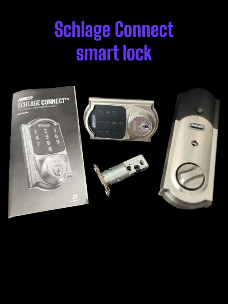 Schlage Connect Smart Lock Camelot  Satin