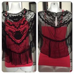 Lace vest