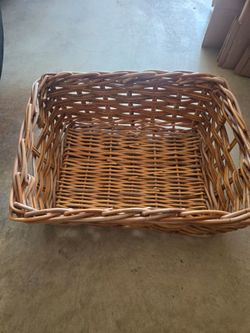 Large Wicker Storage Basket