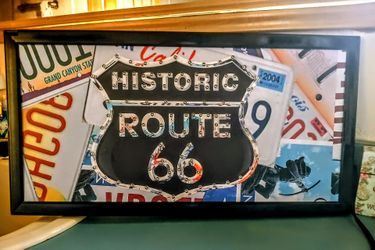 Route 66 light up sign