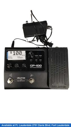 Valeton Gp100 Black Audio Equipment