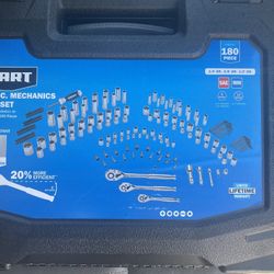 Hart Multiple Drive 180 Piece Mechanic Tool Set 
