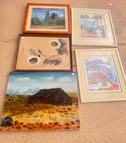 6-Piece Artwork Collection – $20 Each