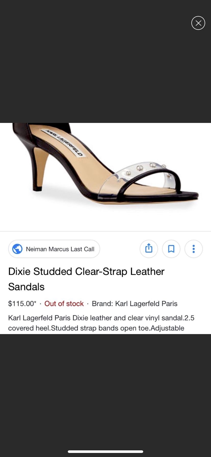 Karl Lagerfeld Paris Size 8.5