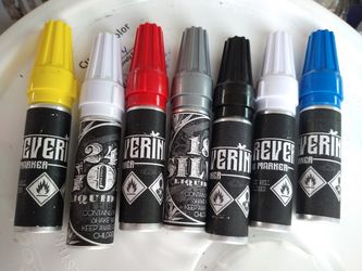 Mini Xylene bold tip pocket markers