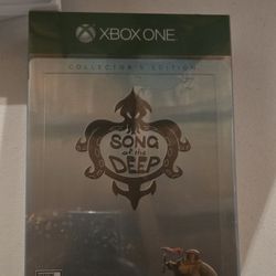 Xbox One Song Of The Deep Steel Book Collectors Edition 
