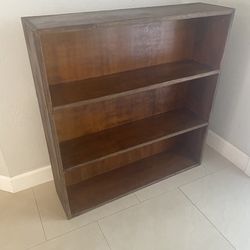Wood Book / Storage Shelf