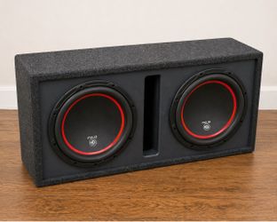 MTX MOJO Dual 12” Subwoofers and Box
