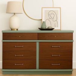 Vintage Charm Dresser Meets Modern Style!