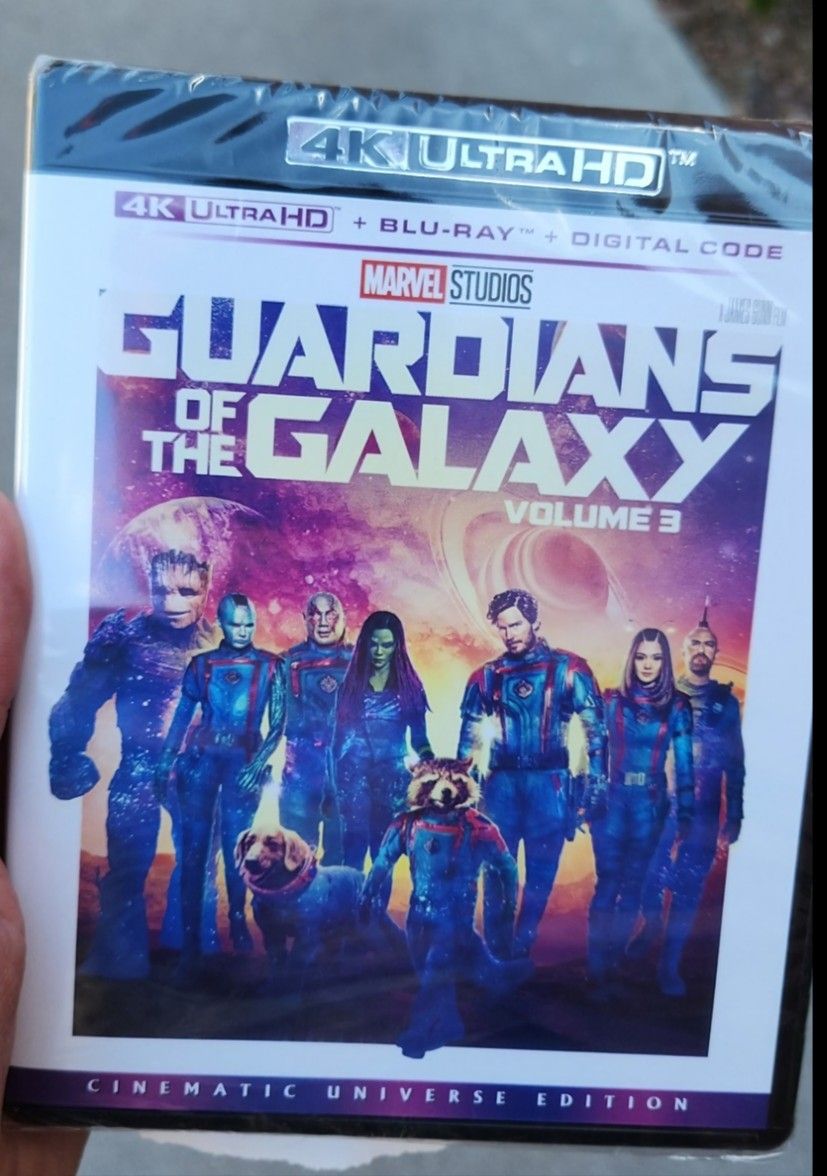 Guardians Of The Galaxy Volume 3 Blue-Ray No Case