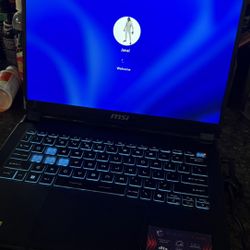 Msi 14’ Gaming Laptop