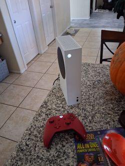 Xbox series s with controller and cords