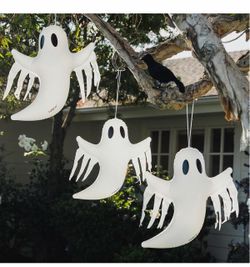 FUNBOY Inflatable Halloween Ghost Decorations Set of 3