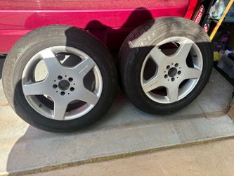 Set of 4 Mercedes AMG Wheels & Tires