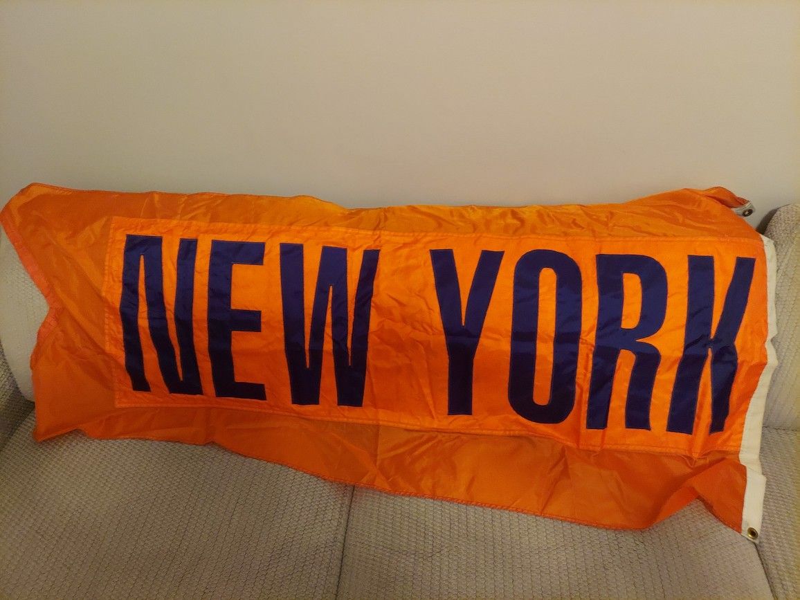 Wrigley Field NY Mets Flag