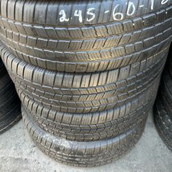 Set Of Michelin 245/60R18 Tires