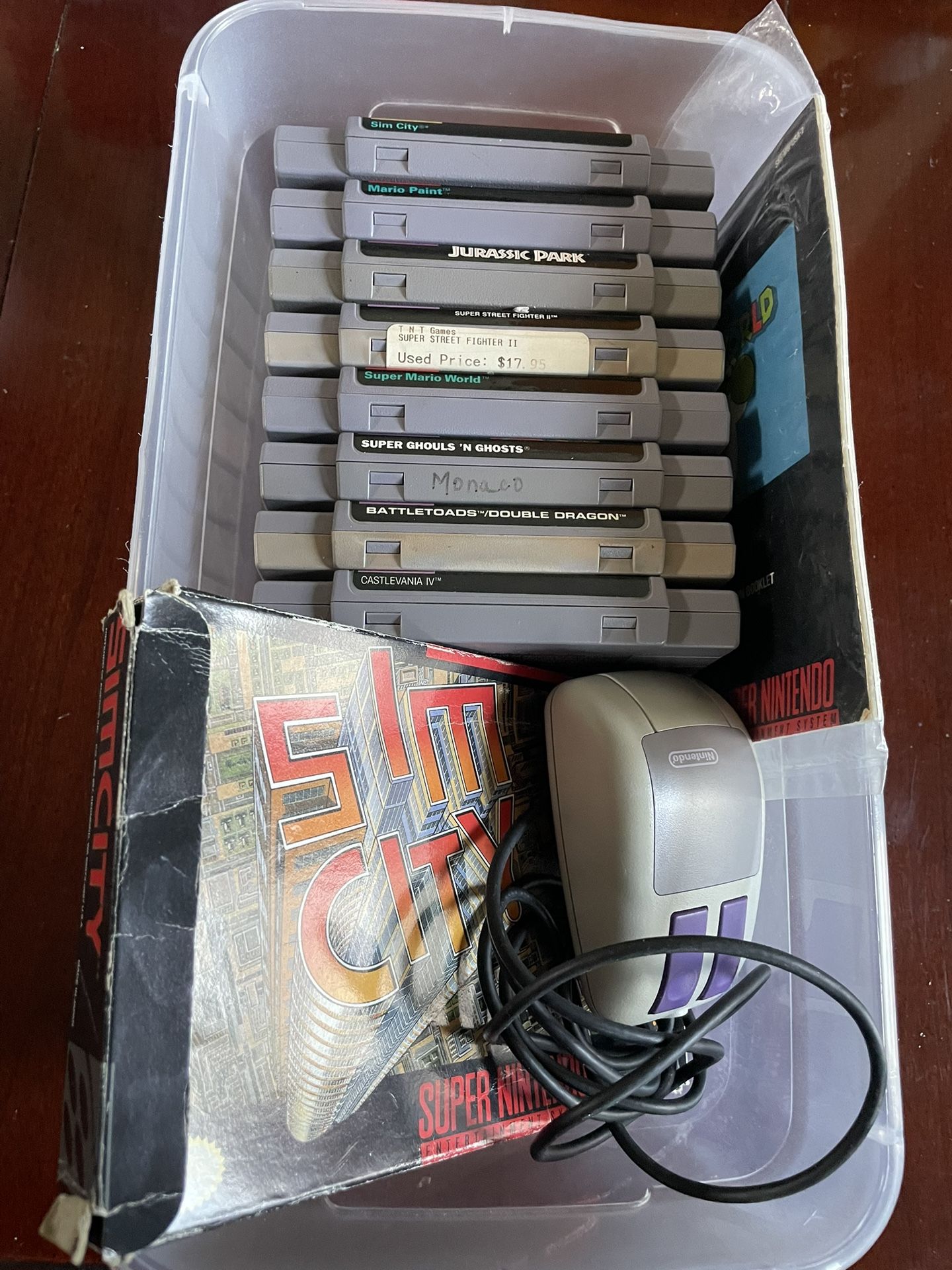 Super Nintendo Games For Sale!!!