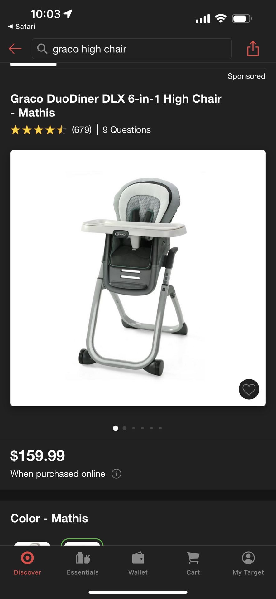 Graco 6-in-1 Convertible High Chair