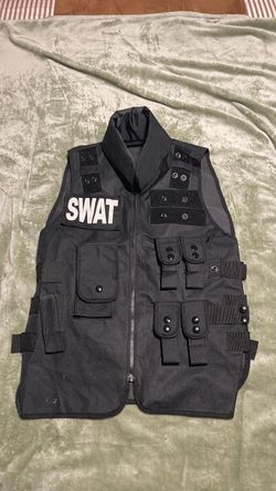 Mens swat team vest Halloween costume