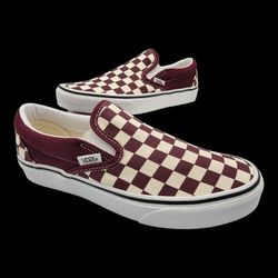 VANS CLASSIC Slip-on  SNEAKERS VN0A4BV3KVO Men's size 5.5 Women's size 7.0