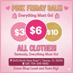 Pink Friday Sale 