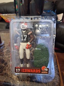 Braylon Edwards Cleveland Browns Re-Plays NFL Series II Action Figurine