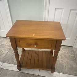 End table  or any purpose table, real wood