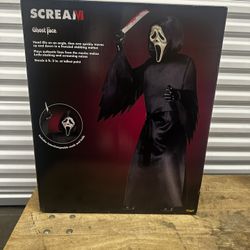 Ghost face Halloween Animatronic