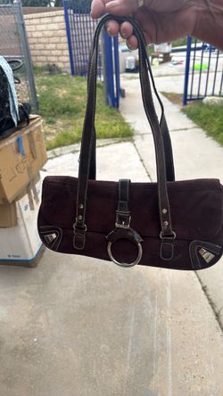 Y2k Baguette brown Color Shouldee Bag