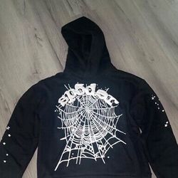 Black OG Spider Hoodie 