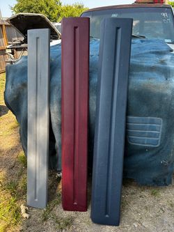 Rear plastic trim / 88-98 available in blue, grey, maroon