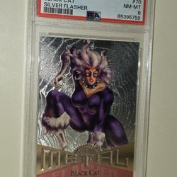 1995 MARVEL METAL BLACK CAT
SILVER FLASHER
