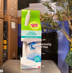 Scotch-Brite disposable toilet scrubber starter kit $6